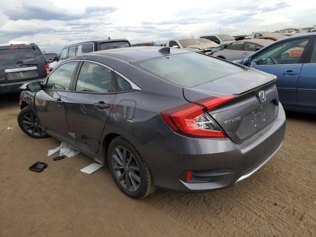 JHMFC1F3XKX000220 - 2019 HONDA CIVIC EX GRAY photo 2