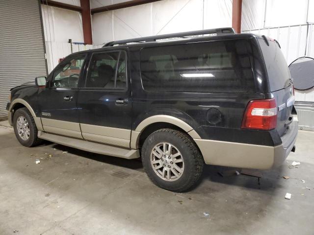 1FMFK18527LA82859 - 2007 FORD EXPEDITION EL EDDIE BAUER BLACK photo 2