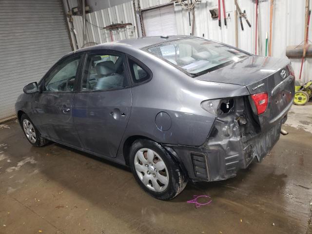 KMHDU46D89U598086 - 2009 HYUNDAI ELANTRA GLS GRAY photo 2