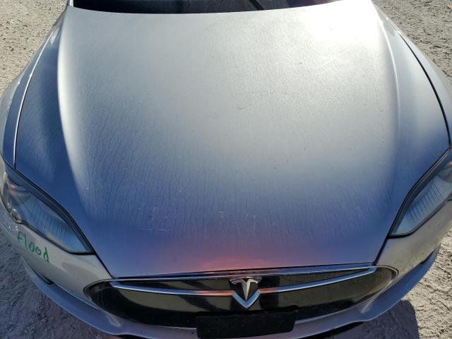 5YJSA1CG1DFP16935 - 2013 TESLA MODEL S Gümüş foto 11