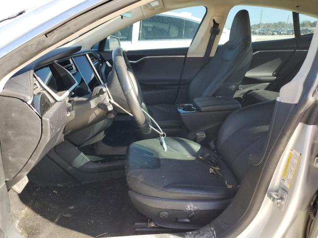 5YJSA1CG1DFP16935 - 2013 TESLA MODEL S Gümüş foto 7