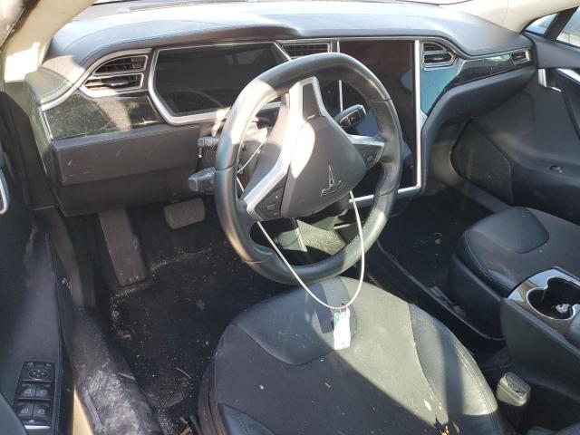 5YJSA1CG1DFP16935 - 2013 TESLA MODEL S Gümüş foto 8