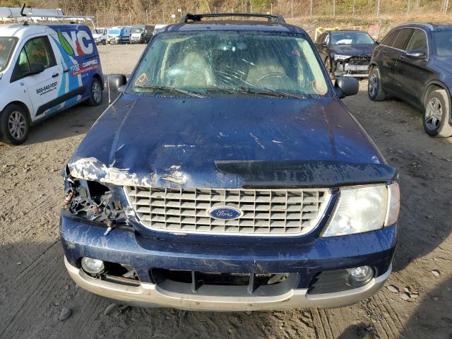 1FMDU74E95ZA10772 - 2005 FORD EXPLORER EDDIE BAUER BLUE photo 5