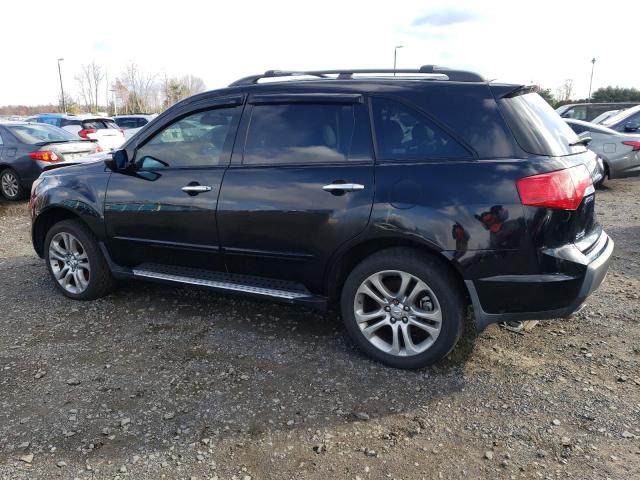 2HNYD28478H510745 - 2008 ACURA MDX TECHNOLOGY BLACK photo 2