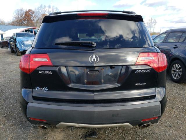 2HNYD28478H510745 - 2008 ACURA MDX TECHNOLOGY BLACK photo 6