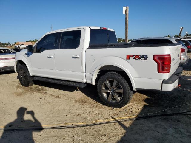 1FTEW1EF0FFB19180 - 2015 FORD F150 SUPERCREW WHITE photo 2