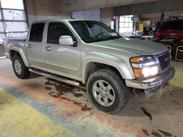 1GTH6NFE6B8119533 - 2011 GMC CANYON SLT SILVER photo 4