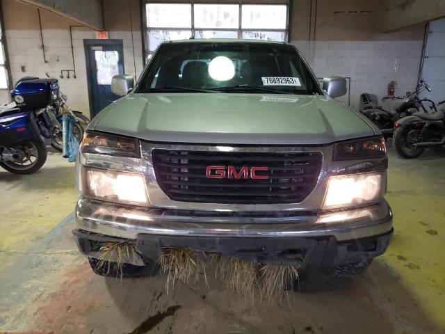 1GTH6NFE6B8119533 - 2011 GMC CANYON SLT SILVER photo 5