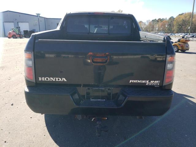 2HJYK16337H509523 - 2007 HONDA RIDGELINE RTX BLACK photo 6