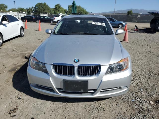 WBAVB73548KY62876 - 2008 BMW 335 I SILVER photo 5