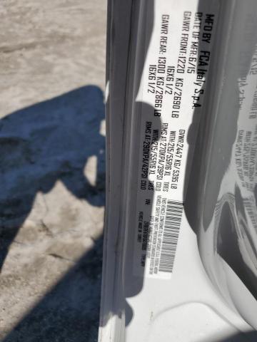 ZFBERFAT6F6A76695 - 2015 RAM PROMASTER თეთრი ფოტო 12