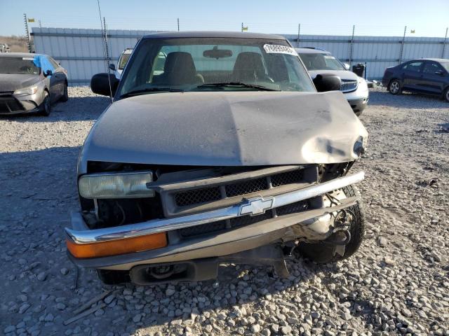 1GCDT19X138235043 - 2003 CHEVROLET S TRUCK S10 GRAY photo 5