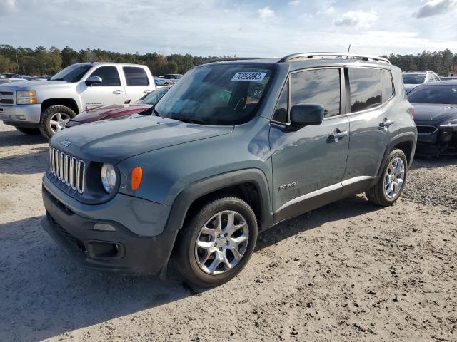 ZACCJABB0JPH55658 - 2018 JEEP RENEGADE LATITUDE GRAY photo 1