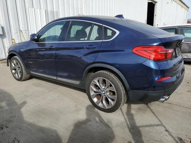 5UXXW3C55J0Y65987 - 2018 BMW X4 XDRIVE28I BLUE photo 2