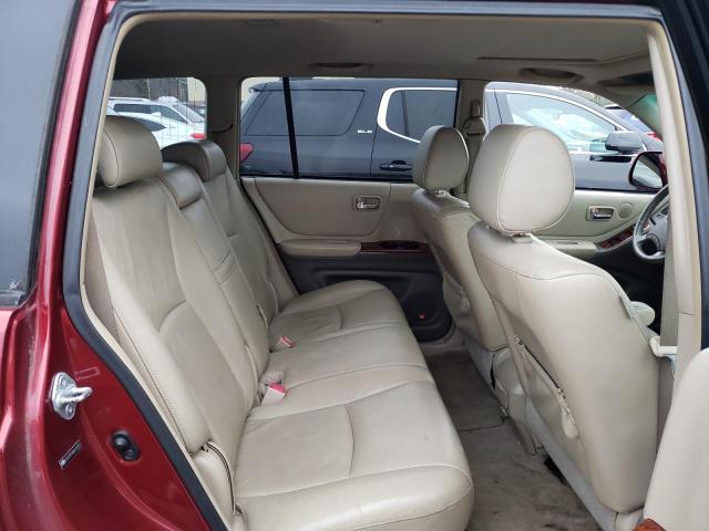 JTEEP21A460182407 - 2006 TOYOTA HIGHLANDER LIMITED RED photo 10