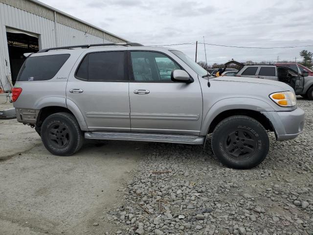 5TDBT48A12S064391 - 2002 TOYOTA SEQUOIA LIMITED SILVER photo 4