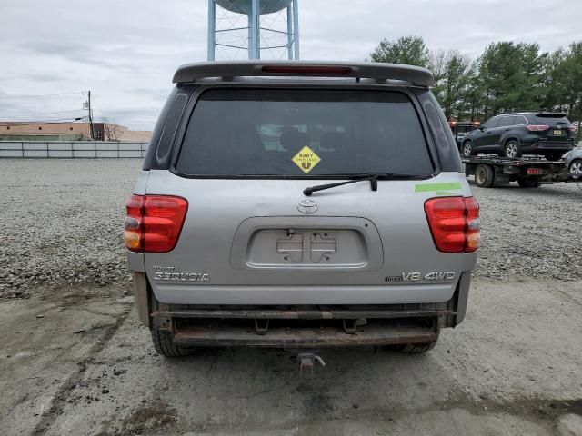 5TDBT48A12S064391 - 2002 TOYOTA SEQUOIA LIMITED SILVER photo 6