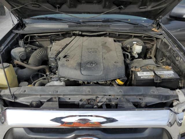 5TFJU4GN0DX035958 - 2013 TOYOTA TACOMA DOUBLE CAB PRERUNNER GRAY photo 11