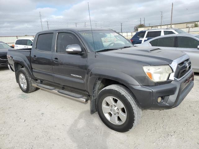 5TFJU4GN0DX035958 - 2013 TOYOTA TACOMA DOUBLE CAB PRERUNNER GRAY photo 4