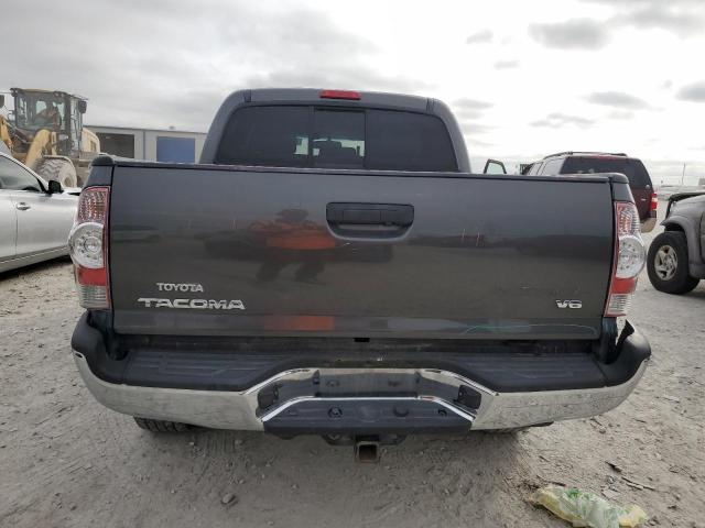 5TFJU4GN0DX035958 - 2013 TOYOTA TACOMA DOUBLE CAB PRERUNNER GRAY photo 6