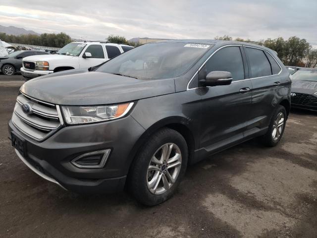 2FMPK3J91HBB43567 - 2017 FORD EDGE SEL GRAY photo 1