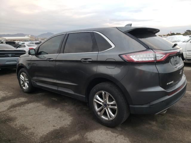 2FMPK3J91HBB43567 - 2017 FORD EDGE SEL GRAY photo 2