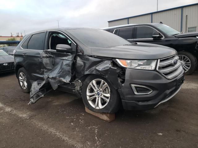 2FMPK3J91HBB43567 - 2017 FORD EDGE SEL GRAY photo 4