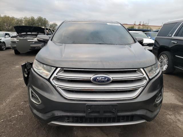 2FMPK3J91HBB43567 - 2017 FORD EDGE SEL GRAY photo 5