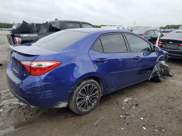 5YFBURHE5FP299517 - 2015 TOYOTA COROLLA L BLUE photo 3