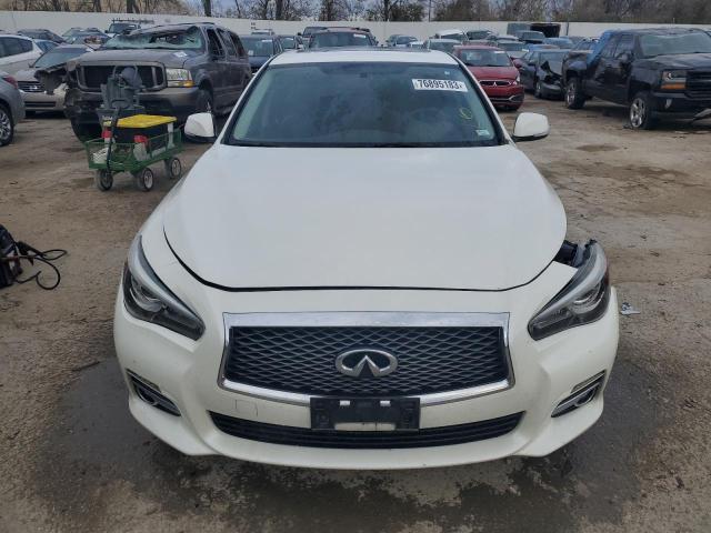 JN1EV7AR4HM830260 - 2017 INFINITI Q50 PREMIUM WHITE photo 5