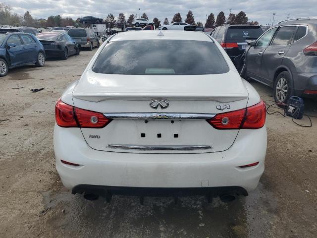 JN1EV7AR4HM830260 - 2017 INFINITI Q50 PREMIUM WHITE photo 6