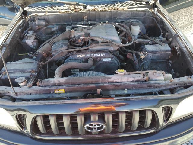 5TEWN72N04Z352286 - 2004 TOYOTA TACOMA XTRACAB BLACK photo 11