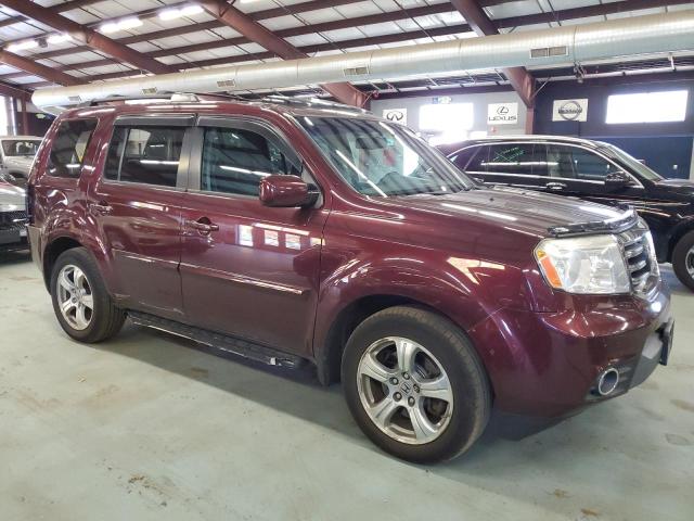 5FNYF4H75FB035153 - 2015 HONDA PILOT EXLN MAROON photo 4