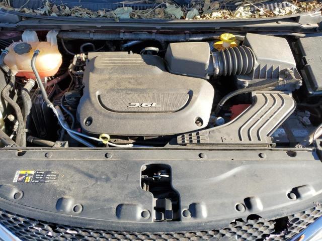 2C4RC1BG5HR509436 - 2017 CHRYSLER PACIFICA TOURING L MAROON photo 12