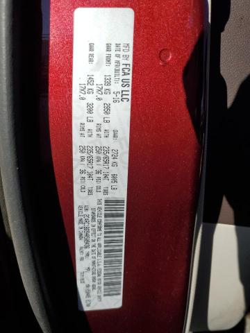 2C4RC1BG5HR509436 - 2017 CHRYSLER PACIFICA TOURING L MAROON photo 13