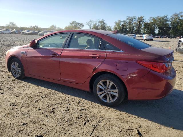 5NPEB4AC1BH199016 - 2011 HYUNDAI SONATA GLS RED photo 2