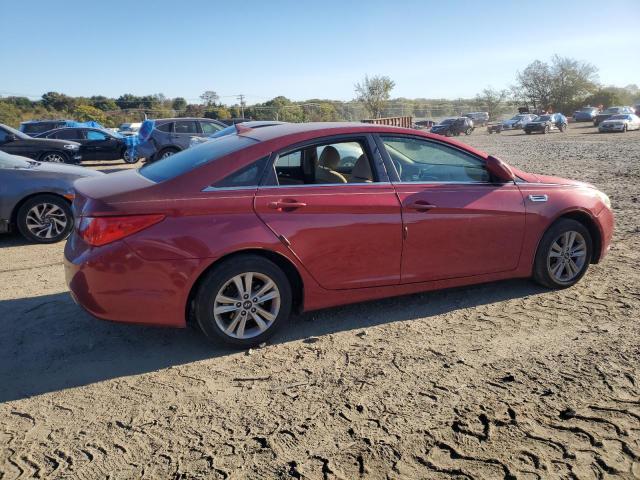 5NPEB4AC1BH199016 - 2011 HYUNDAI SONATA GLS RED photo 3