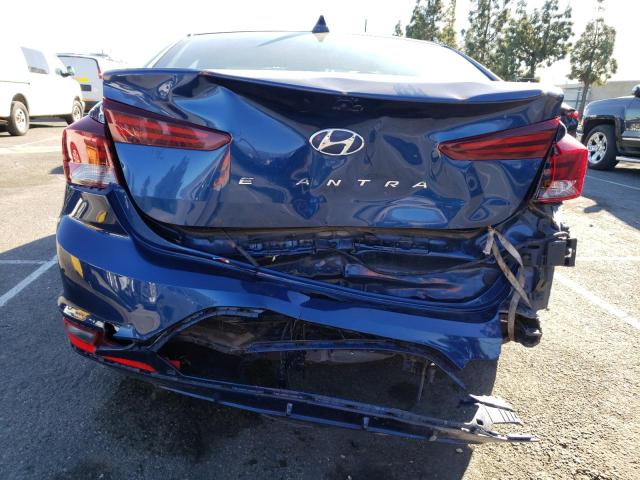 5NPD84LF4LH560659 - 2020 HYUNDAI ELANTRA SEL BLUE photo 6