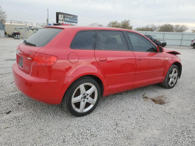 WAUHF78P76A097287 - 2006 AUDI A3 2 RED photo 3