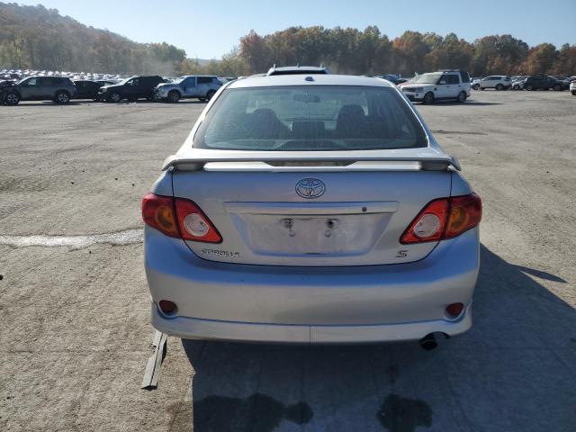 1NXBU4EEXAZ332414 - 2010 TOYOTA COROLLA BASE SILVER photo 6