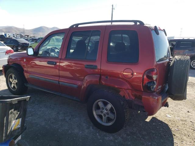 1J4GL38K65W645490 - 2005 JEEP LIBERTY RENEGADE BURGUNDY photo 2