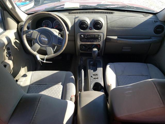 1J4GL38K65W645490 - 2005 JEEP LIBERTY RENEGADE 勃艮第红 照片 8