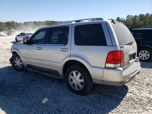 5LMEU68H63ZJ09384 - 2003 LINCOLN AVIATOR SILVER photo 2