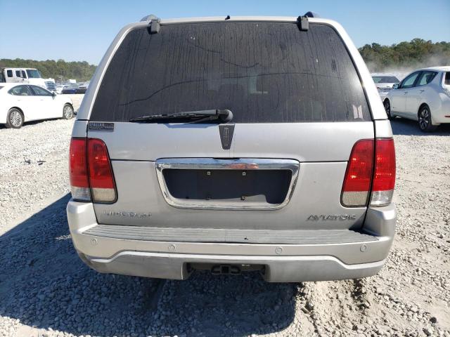5LMEU68H63ZJ09384 - 2003 LINCOLN AVIATOR ვერცხლისფერი ფოტო 6