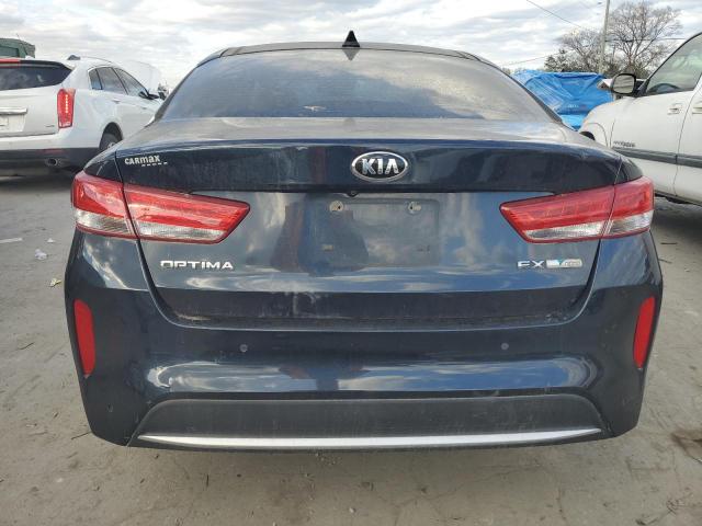 KNAGU4LC5H5005853 - 2017 KIA OPTIMA HYBRID BLACK photo 6