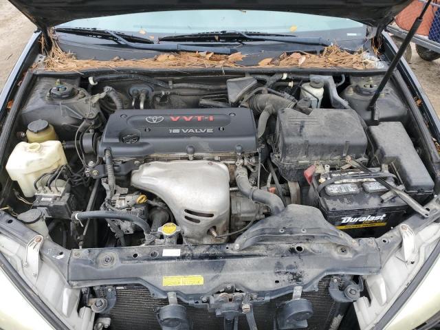 4T1BE32K74U331789 - 2004 TOYOTA CAMRY LE BLACK photo 11