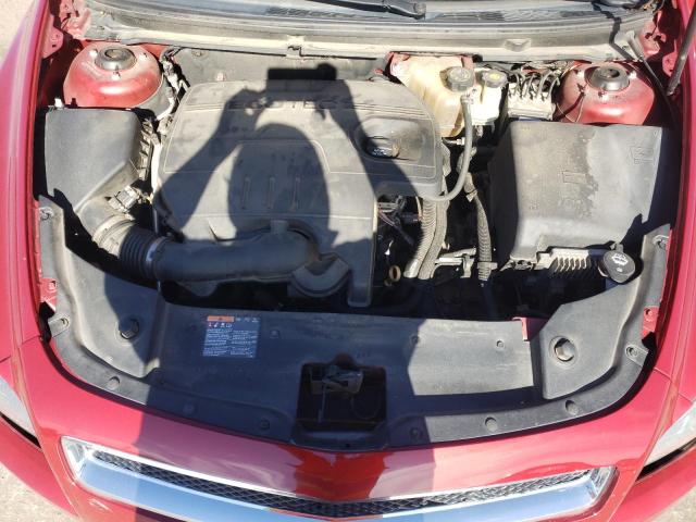 1G1ZC5E03CF254896 - 2012 CHEVROLET MALIBU 1LT RED photo 11