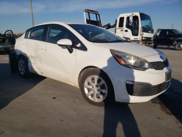 KNADM4A31G6560491 - 2016 KIA RIO LX WHITE photo 4