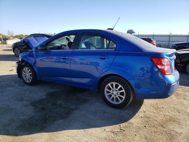 1G1JD5SH9J4116955 - 2018 CHEVROLET SONIC LT BLUE photo 2