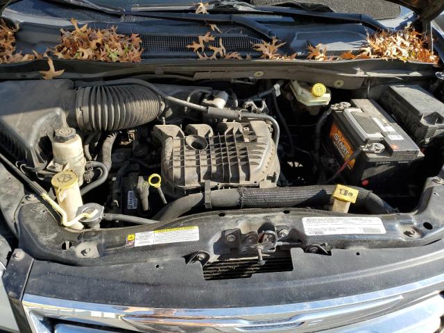 2C4RC1CG6CR117816 - 2012 CHRYSLER TOWN & COU TOURING L BLACK photo 12